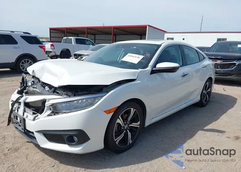 2016 Honda Civic Touring from USA, damaged, VIN 2HGFC1F95GH638815